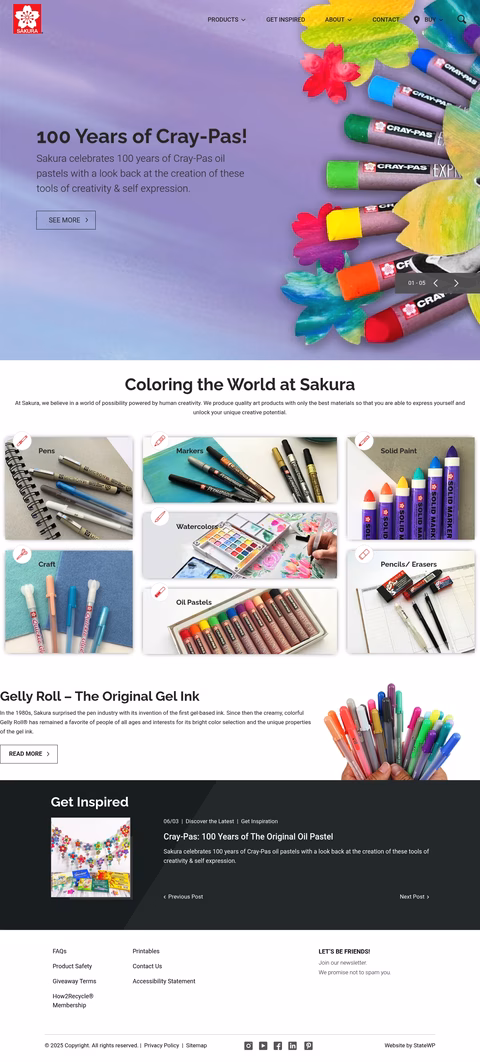 Sakura-Of-America Homepage 1440px