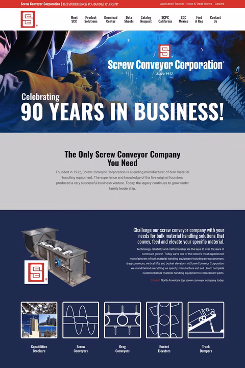 Screw-Conveyor-Corporation Homepage 1440px