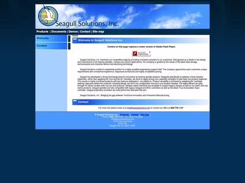 Seagull-Solutions Homepage 1440px