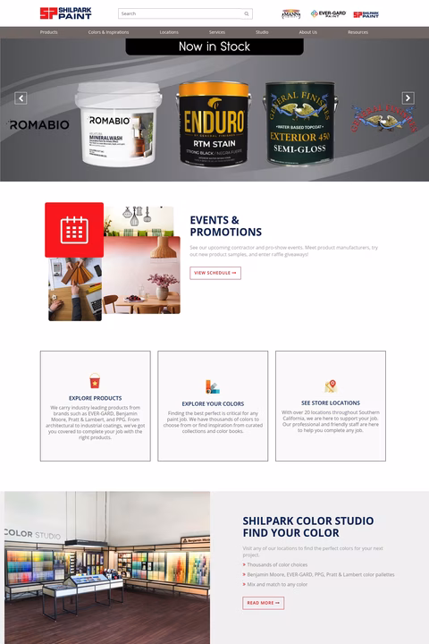 Shilpark-Paint Homepage 1440px