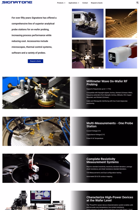 Signatone Homepage 1440px