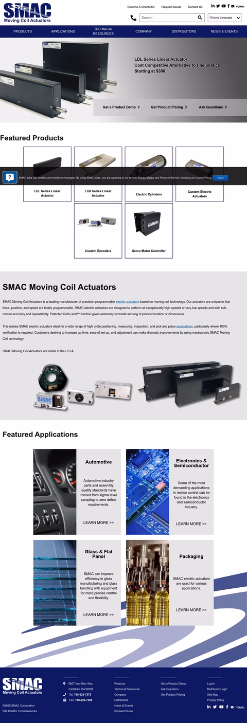 Smac-Corporation Homepage 1440px