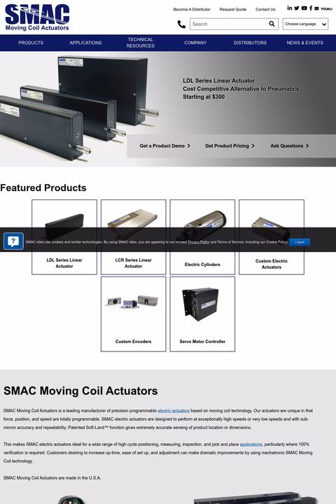 Smac-Corporation Homepage 1440px