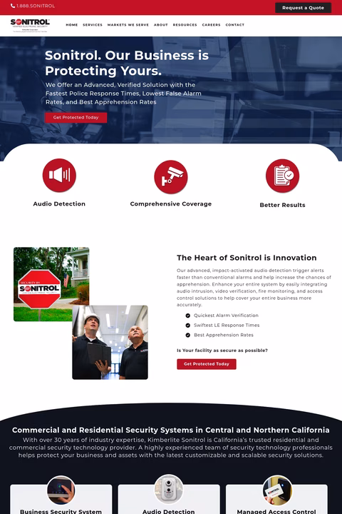 Sonitrol Homepage 1440px