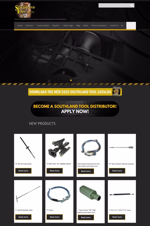 Southland-Tool-Manufacturing Homepage 1440px