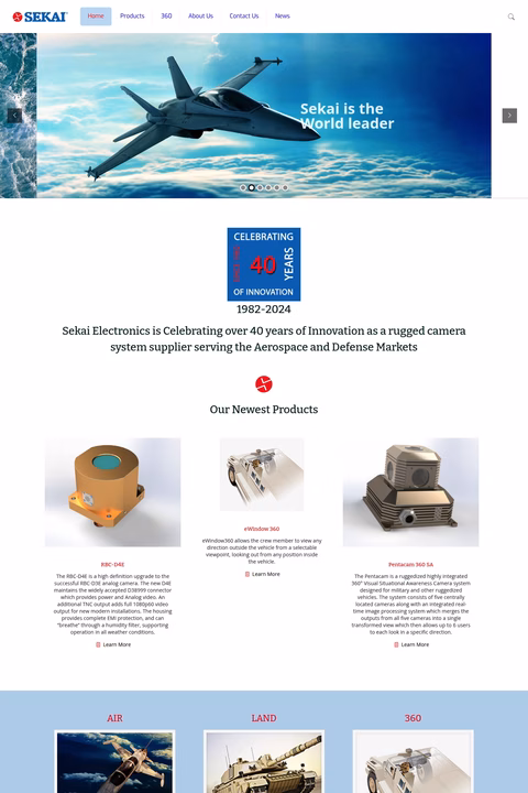 Sekai-Electronics Homepage 1440px