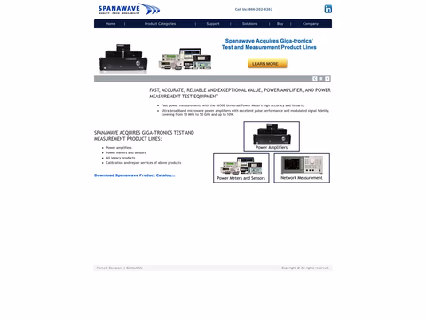 Spanawave-Corporation Homepage 1440px