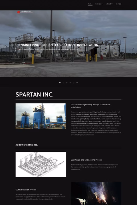 Spartan-Inc Homepage 1440px