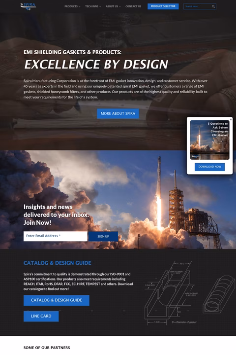 Spira-Manufacturing-Corporation Homepage 1440px