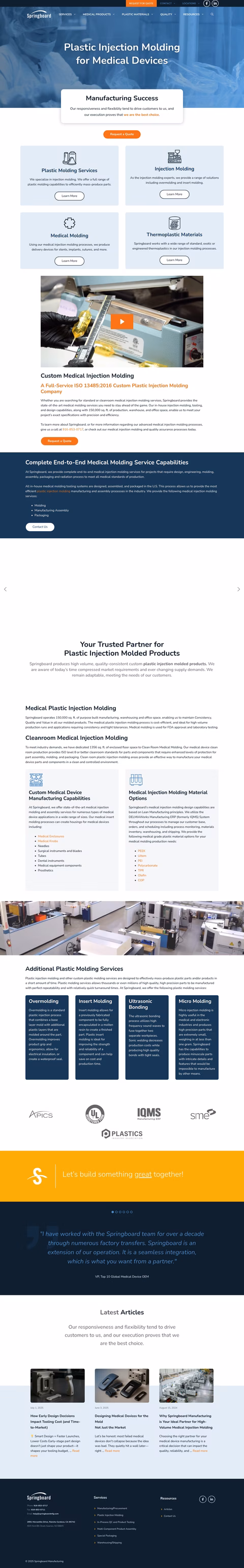 Springboard-Manufacturing Homepage 1440px