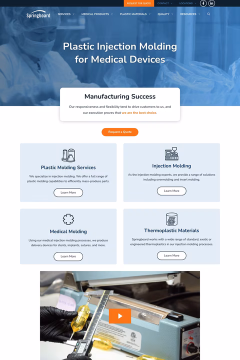 Springboard-Manufacturing Homepage 1440px