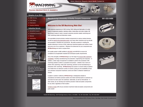 Sr-Machining Homepage 1440px