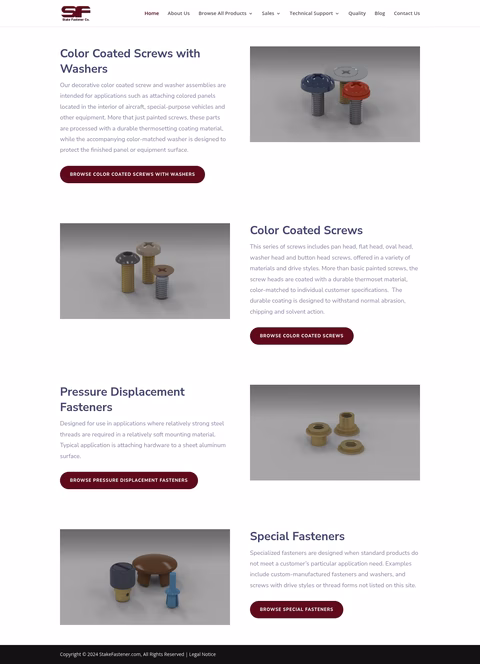 Stake-Fastener-Company Homepage 1440px