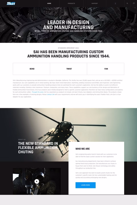 Standard-Armament Homepage 1440px