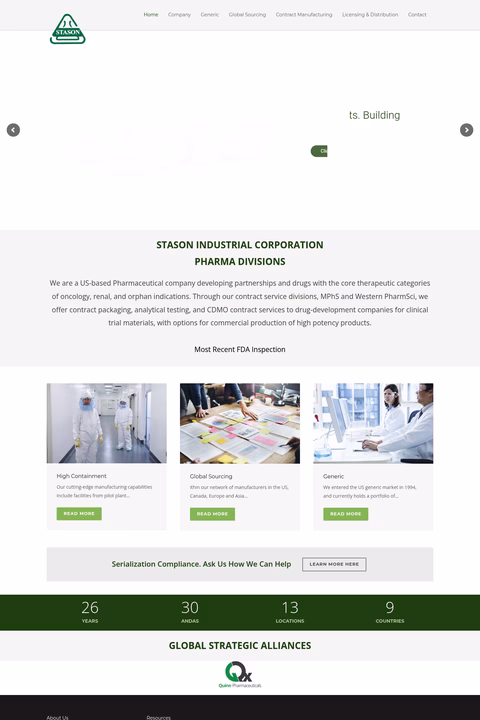 Stason-Pharmaceuticals Homepage 1440px