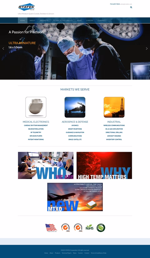 Statek Homepage 1440px