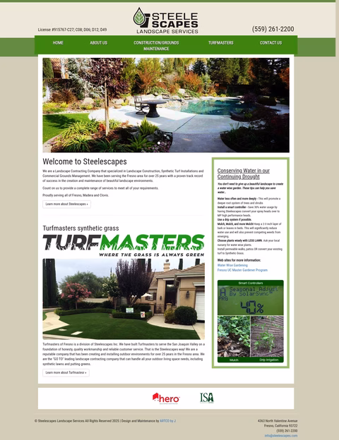 Steele-Scapes Homepage 1440px