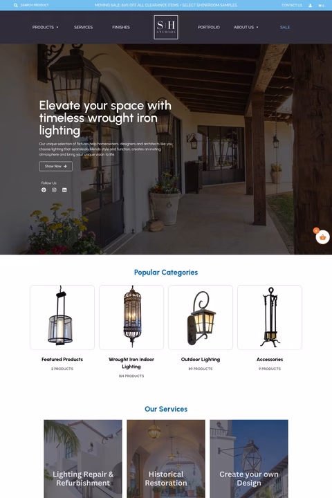 Steven-Handelman-Studios Homepage 1440px