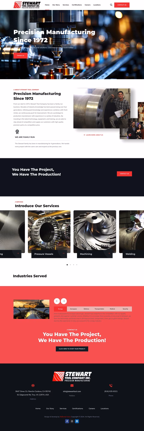 Stewart-Tool-Company Homepage 1440px