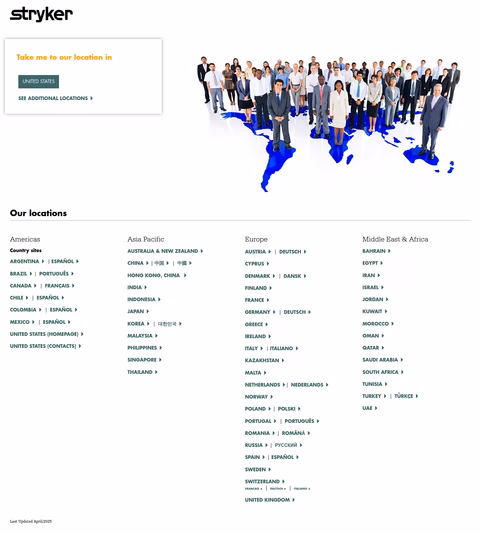 Stryker Homepage 1440px