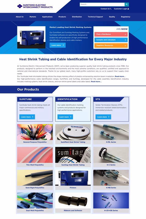 Sumitomo-Electric-Interconnect Homepage 1440px