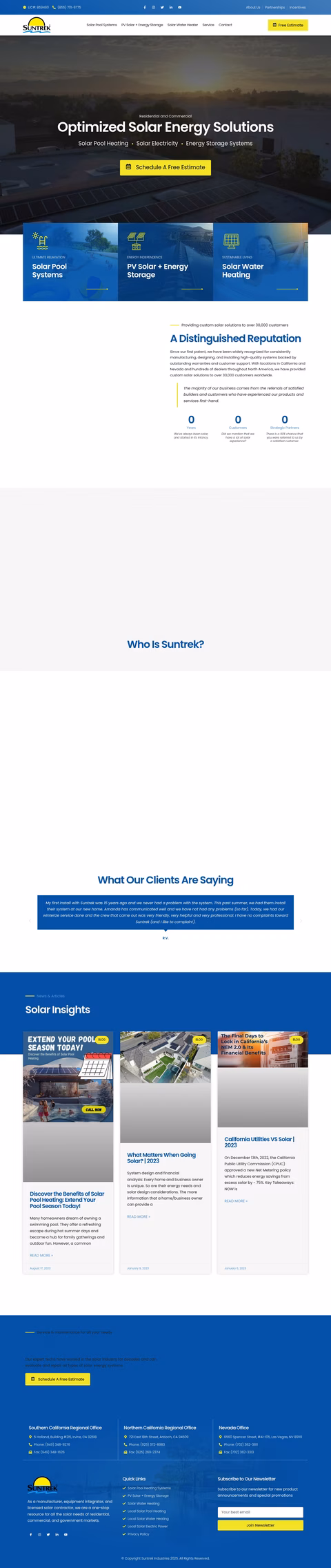 Suntrek-Industries Homepage 1440px