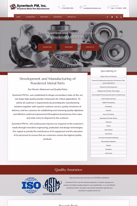 Synertech-Pm Homepage 1440px