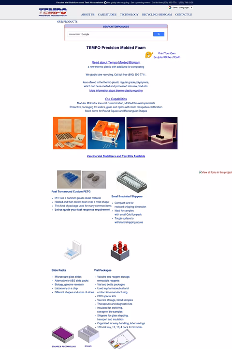 Tempo-Plastic-Company Homepage 1440px