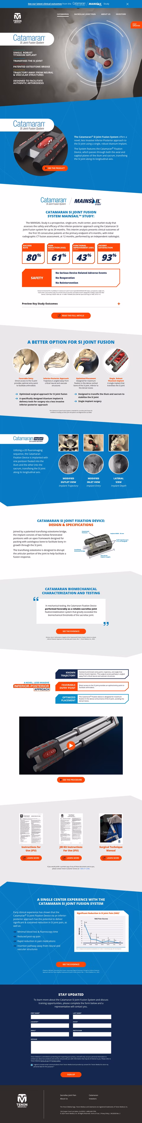 Tenon-Medical-Inc Homepage 1440px