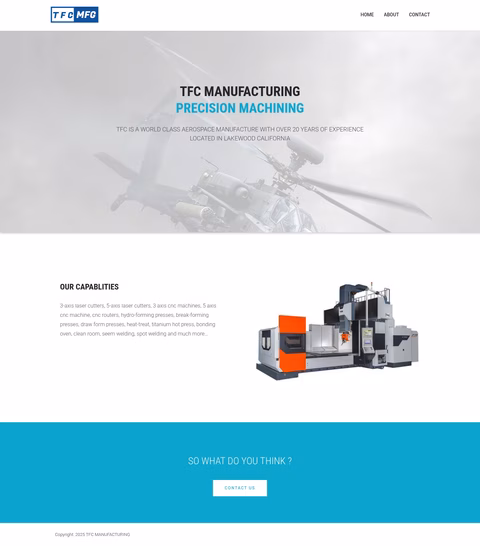 Tfc-Manufacturing Homepage 1440px
