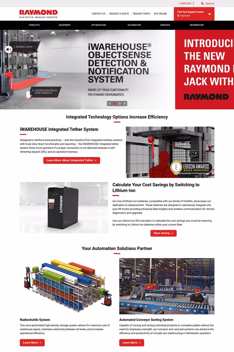 The-Raymond-Corporation Homepage 1440px