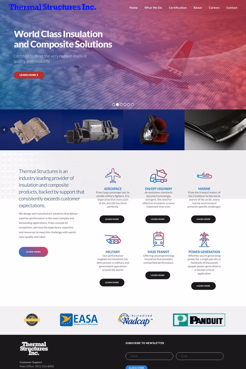 Thermal-Structures Homepage 1440px