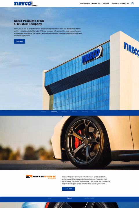 Tireco-Inc Homepage 1440px