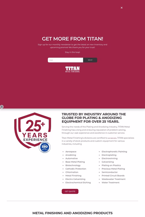 Titan-Metal-Finishing Homepage 1440px