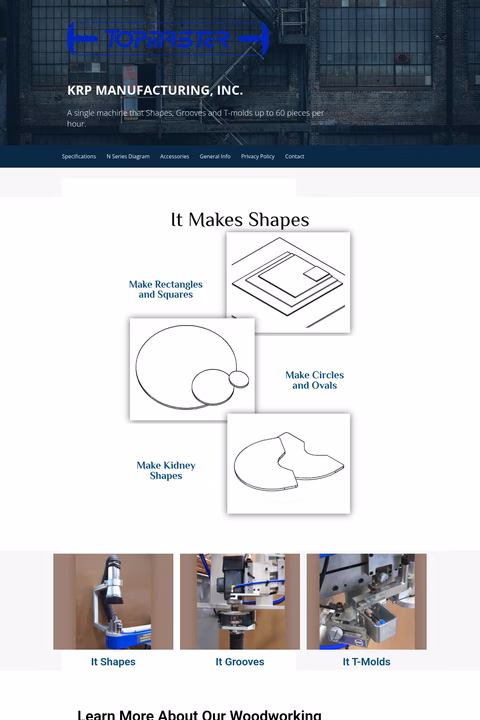 Topmaster-Krp Homepage 1440px