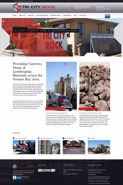 Tri-City-Rock Homepage 1440px