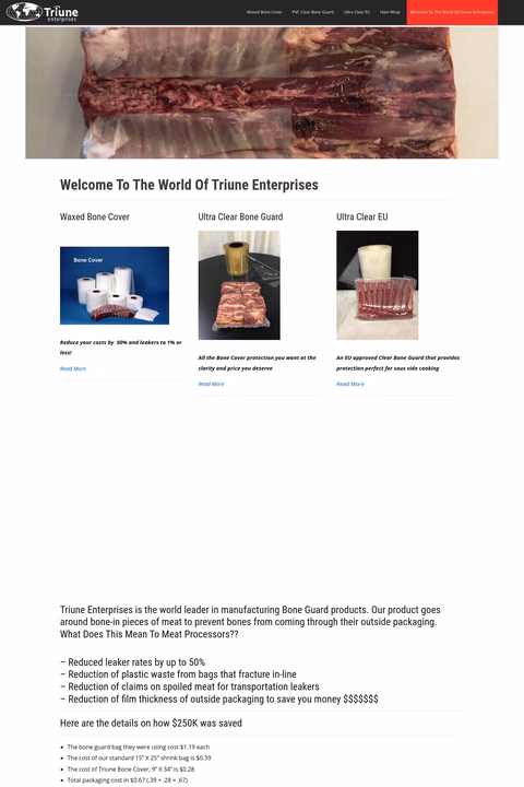 Triune-Enterprises Homepage 1440px