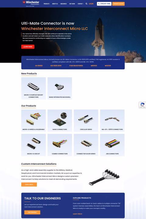 Ulti-Mate-Connectors Homepage 1440px