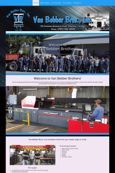 Van-Bebber-Brothers Homepage 1440px