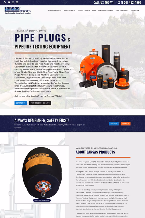 Vanderlans-Sons Homepage 1440px