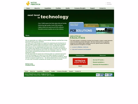 Vector-Fabrication Homepage 1440px