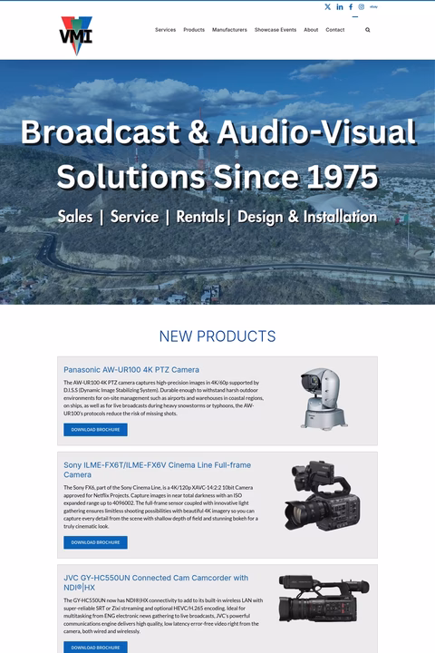 Vmi-Video Homepage 1440px