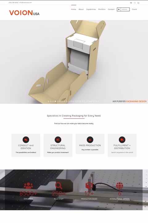 Voion-Usa Homepage 1440px