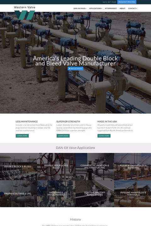 Western-Valve Homepage 1440px