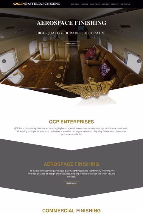 Quaker-City-Plating Homepage 1440px