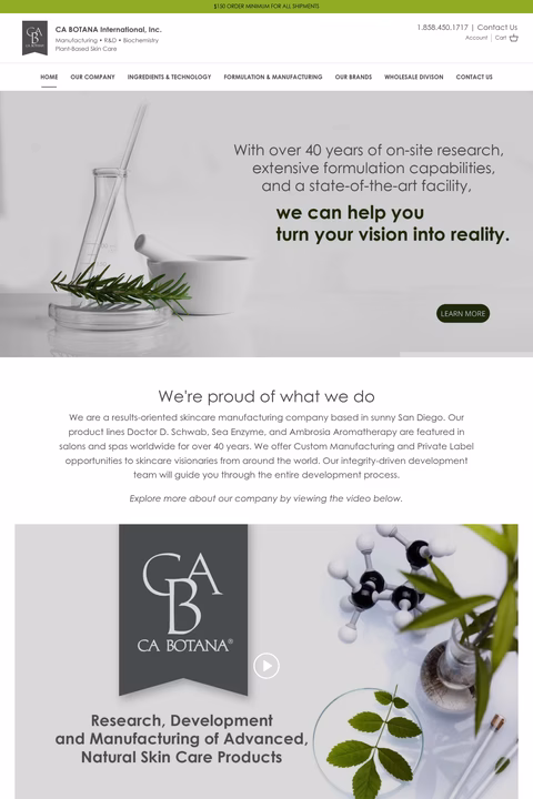 Ca-Botana-International Homepage 1440px