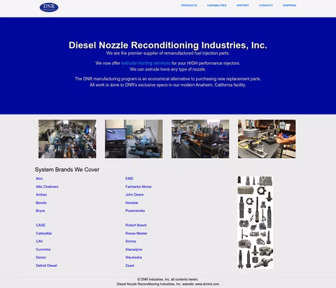 Dnr-Industries Homepage 1440px