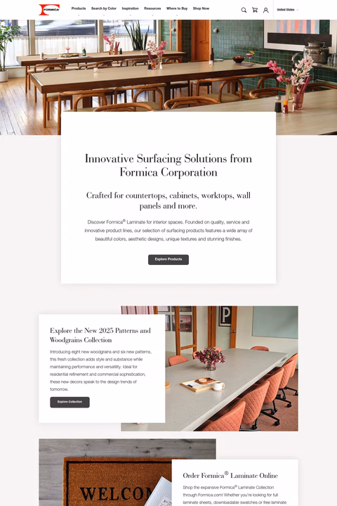 Formica-Corporation Homepage 1440px