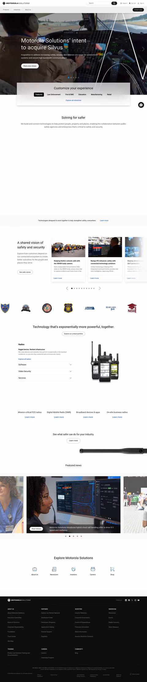 Motorola-Solutions Homepage 1440px