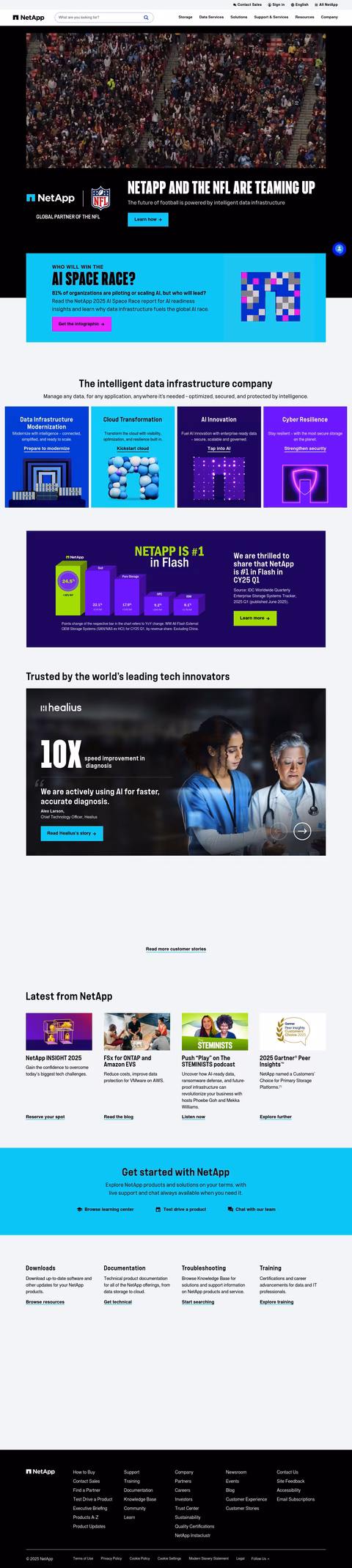 Netapp Homepage 1440px